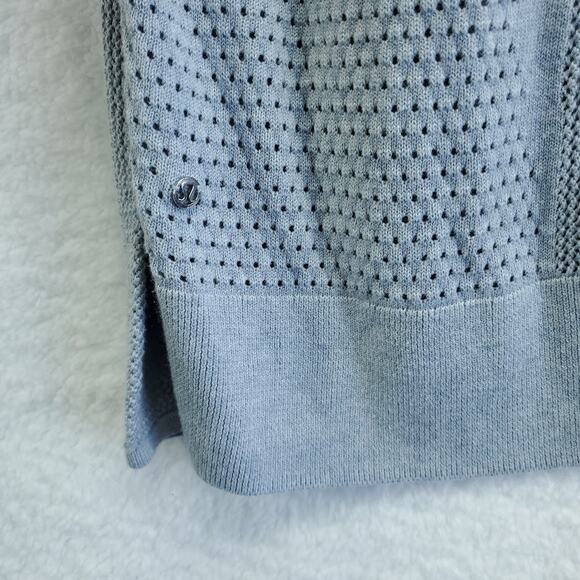 Lululemon Womens Still Movement Wrap Split Cardigan Hoodie S 6 - Picture 7 of 10